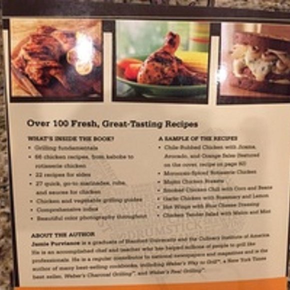 Chicken and Sides Cookbook Weber's on the Grill (New) - Picture 4 of 4